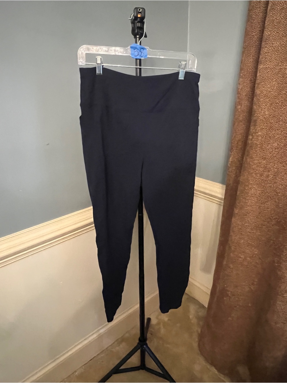 Talbots Stretch Ponte Leggings in black